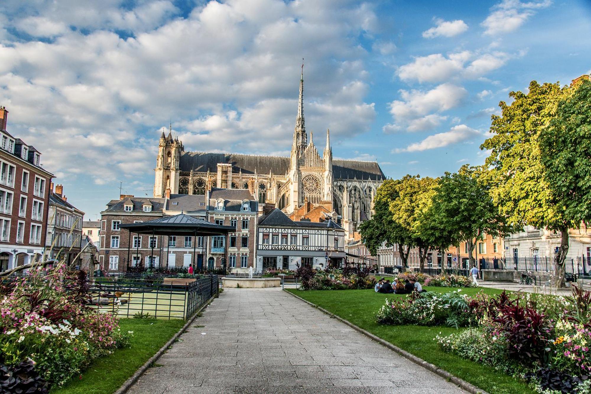 Bienvenue Au Parc St Pierre Apartamento Amiens Exterior foto